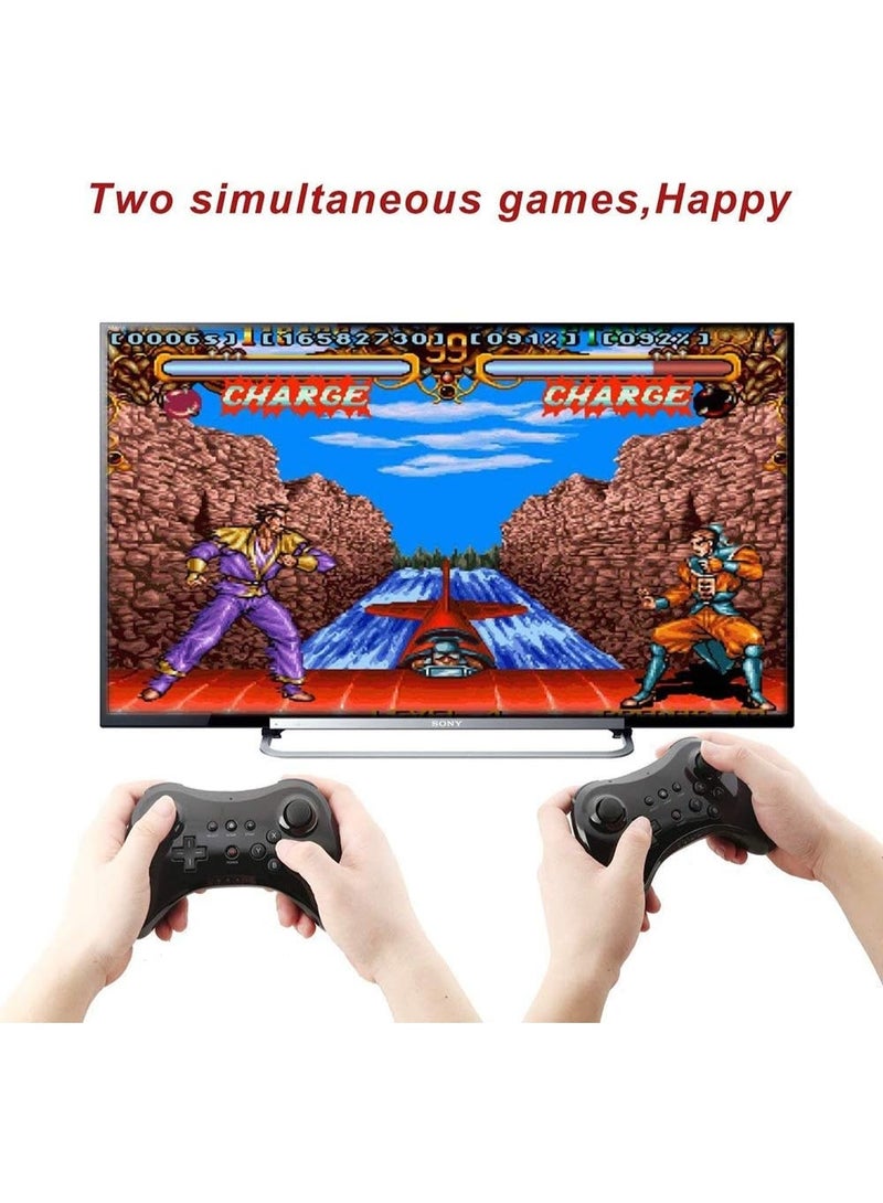 Black Classic Wireless Pro Controller Game Controller Gamepad Joypad Remote for Wii U - Image 5